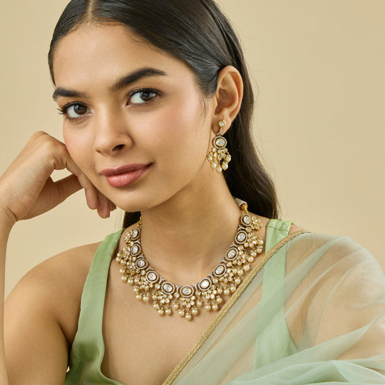 Kundan Necklace Kundan Necklace 182307