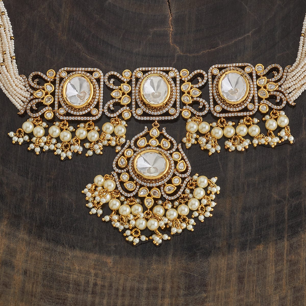 Kundan Necklace Kundan Necklace 183321