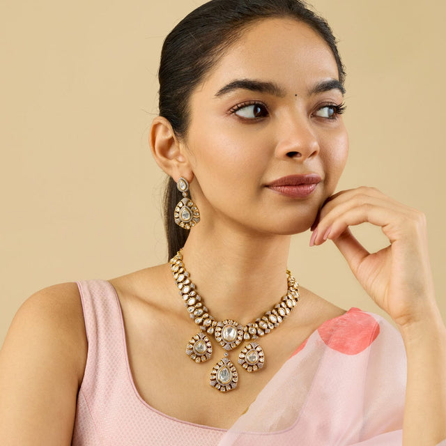 Kundan Necklace Kundan Necklace 184823