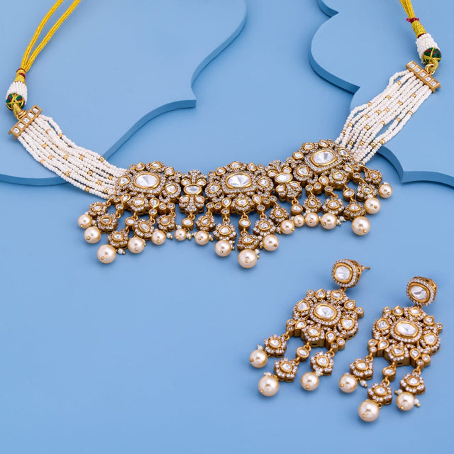 Kundan Necklace Kundan Necklace 185295