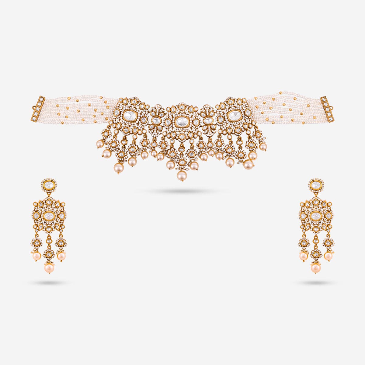 Kundan Necklace Kundan Necklace 185295