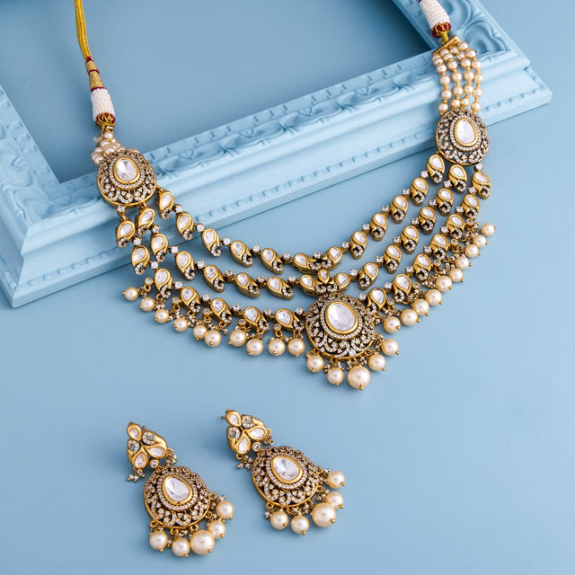Kundan Necklace Kundan Necklace 187729