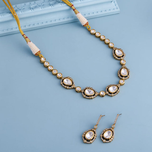 Kundan Necklace Kundan Necklace 187736