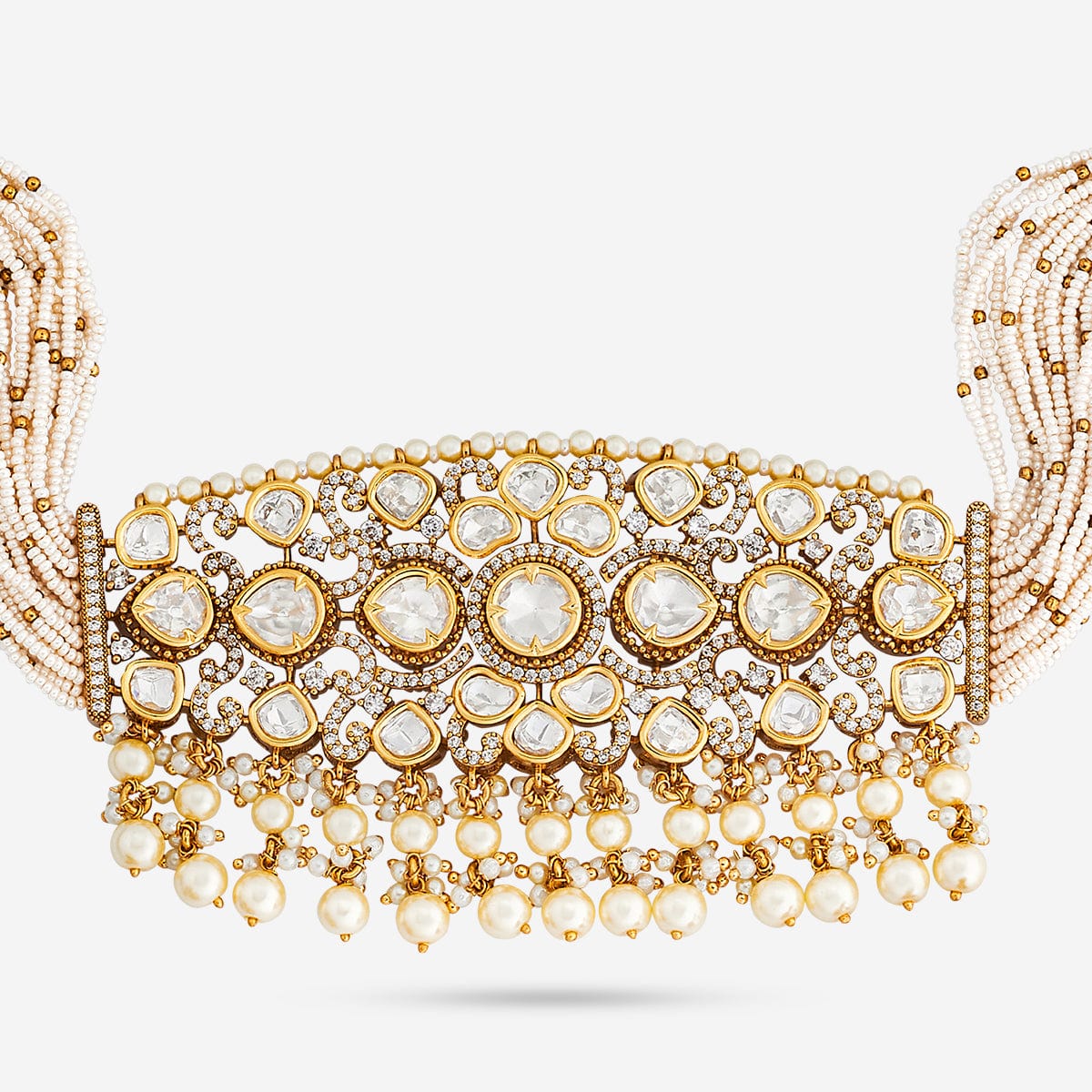 Kundan Necklace Kundan Necklace 187880