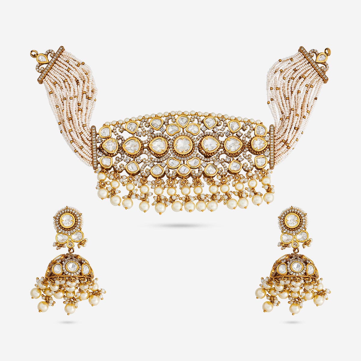 Kundan Necklace Kundan Necklace 187880