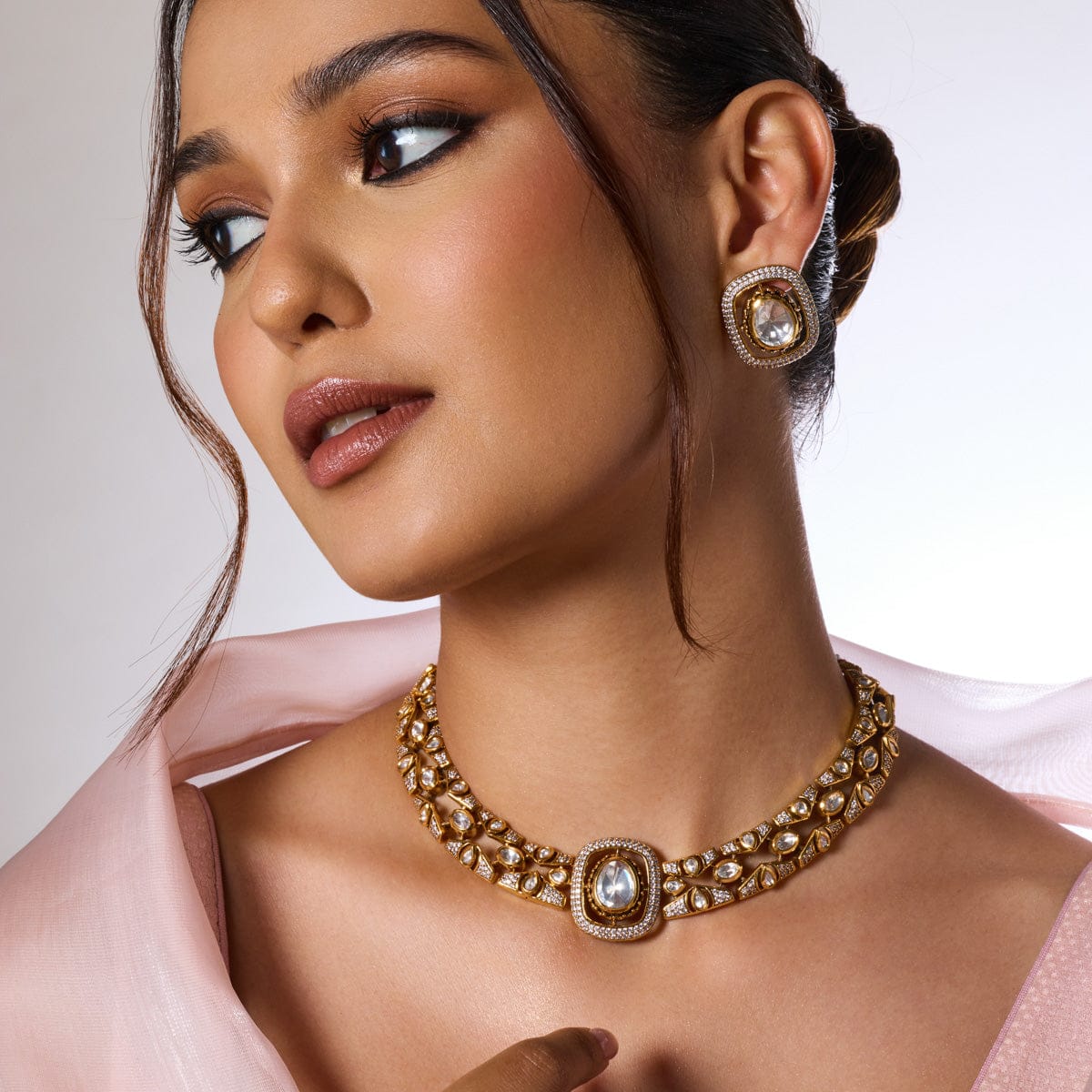 Kundan Necklace Kundan Necklace 189240