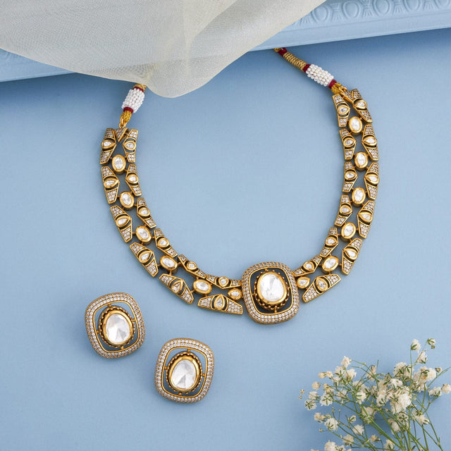 Kundan Necklace Kundan Necklace 189240