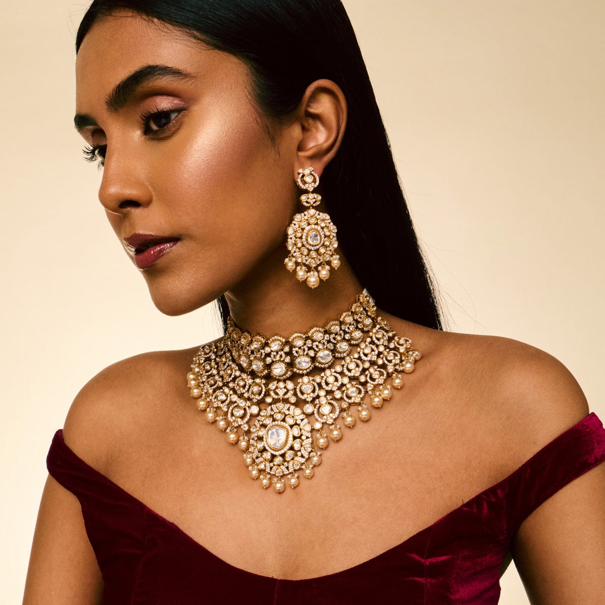 Kundan Necklace Kundan Necklace 193727