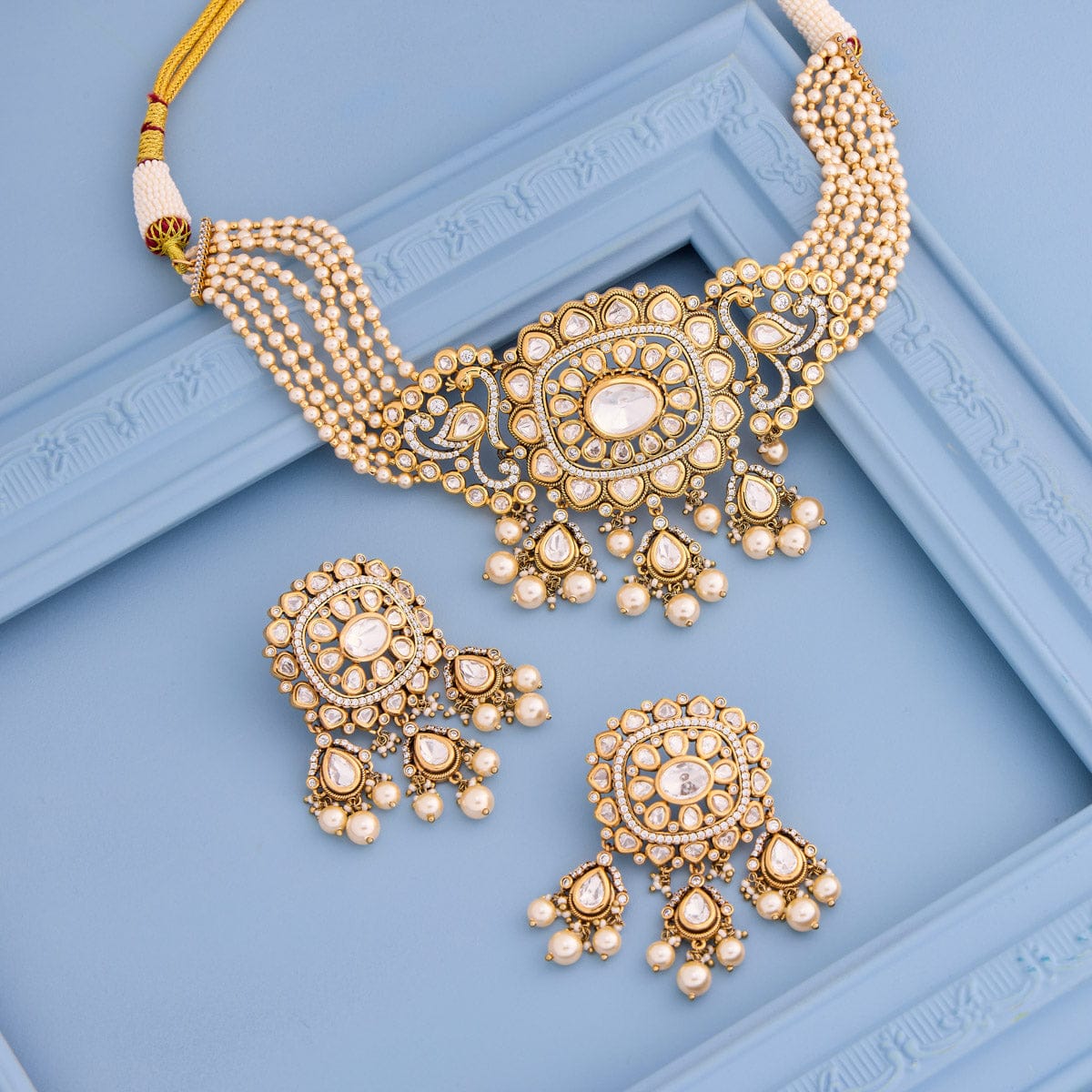 Kundan Necklace Kundan Necklace 194009