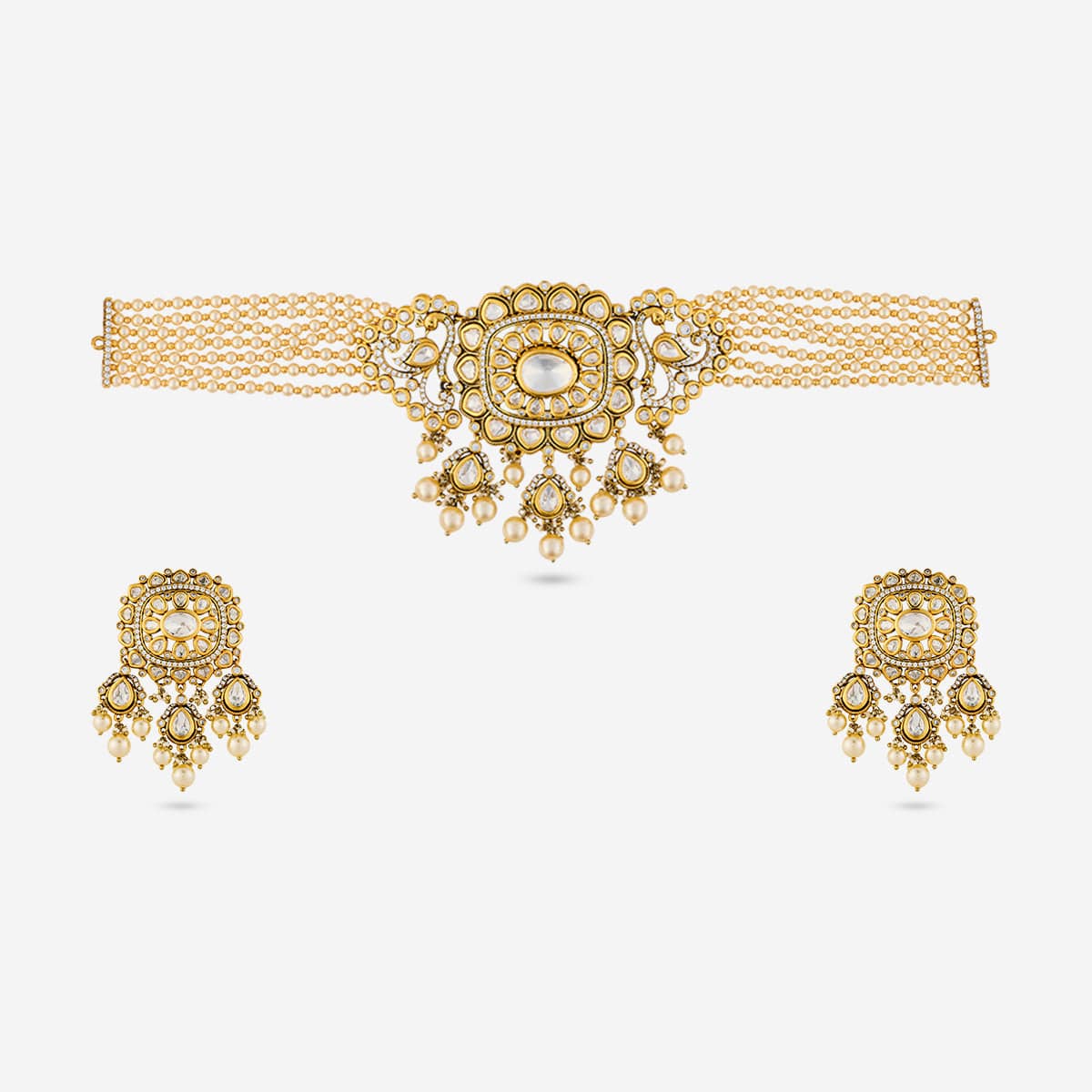 Kundan Necklace Kundan Necklace 194009