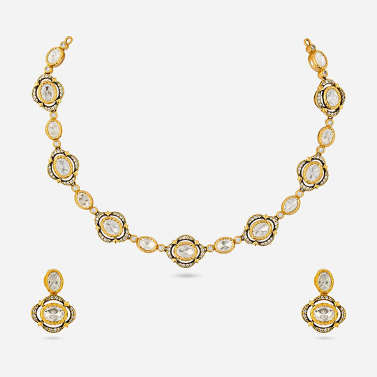 Kundan Necklace Kundan Necklace 194012