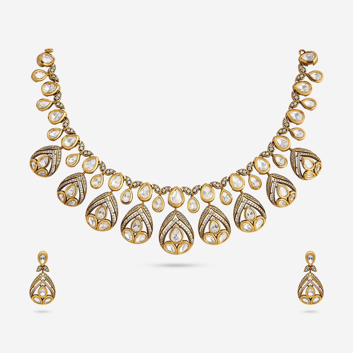 Kundan Necklace Kundan Necklace 195201