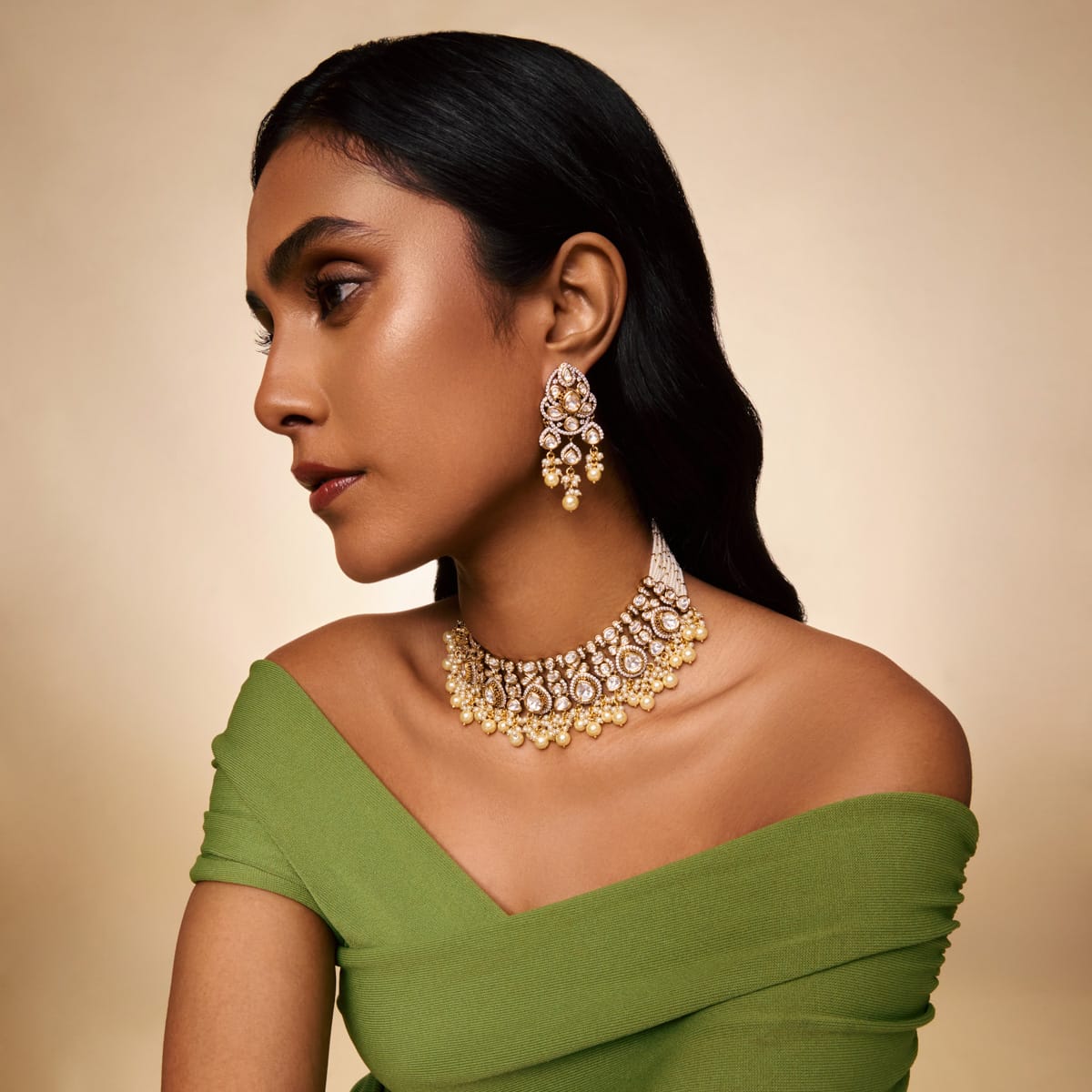 Kundan Necklace Kundan Necklace 197676
