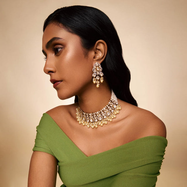 Kundan Necklace Kundan Necklace 197676