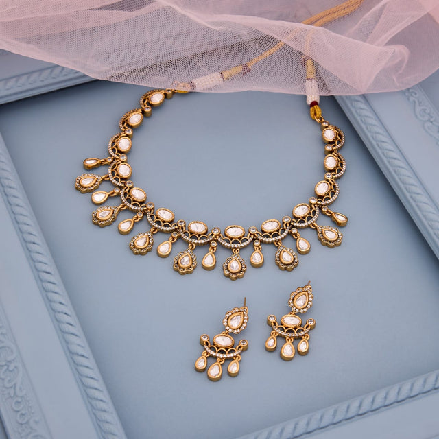 Kundan Necklace Kundan Necklace 197841