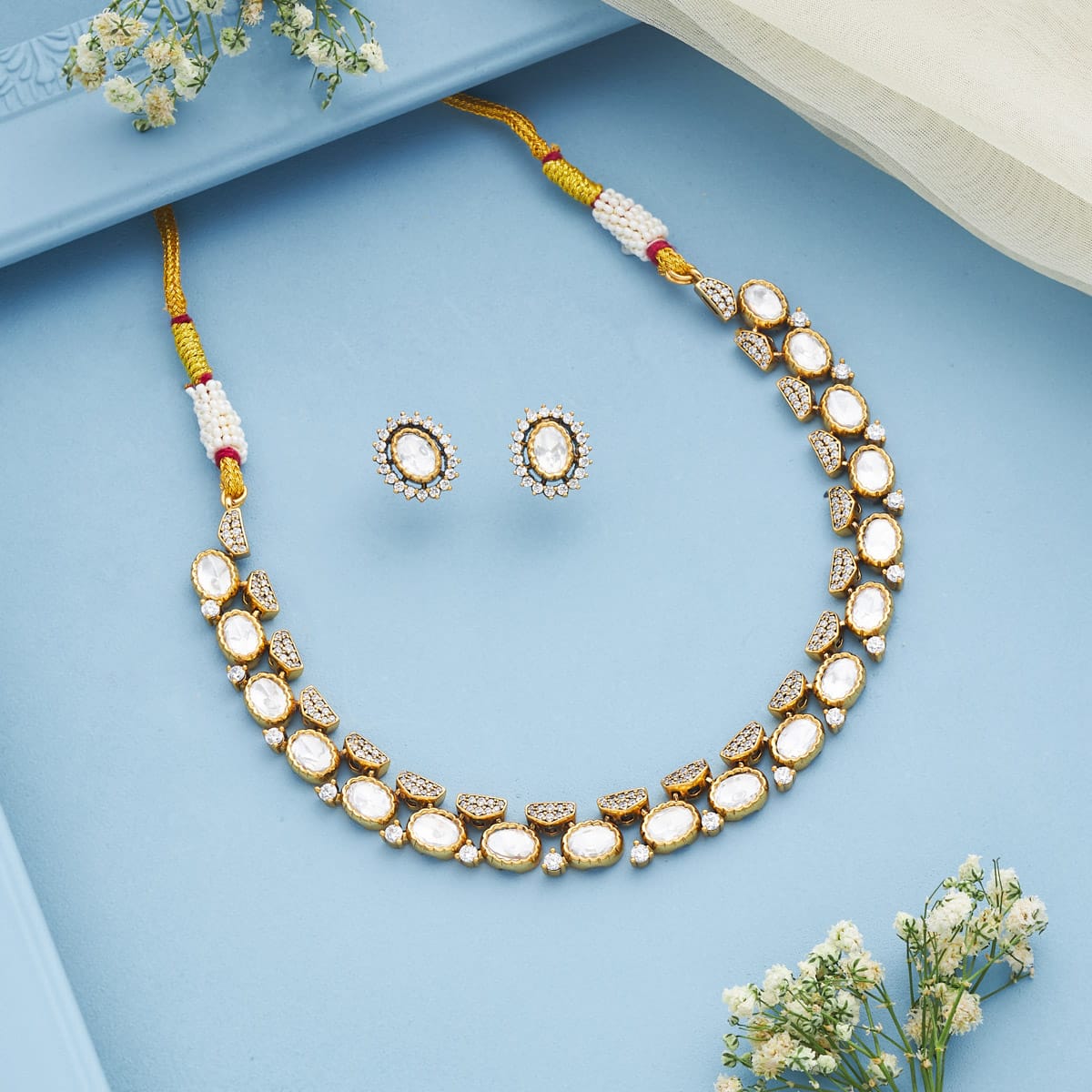 Kundan Necklace Kundan Necklace 199656