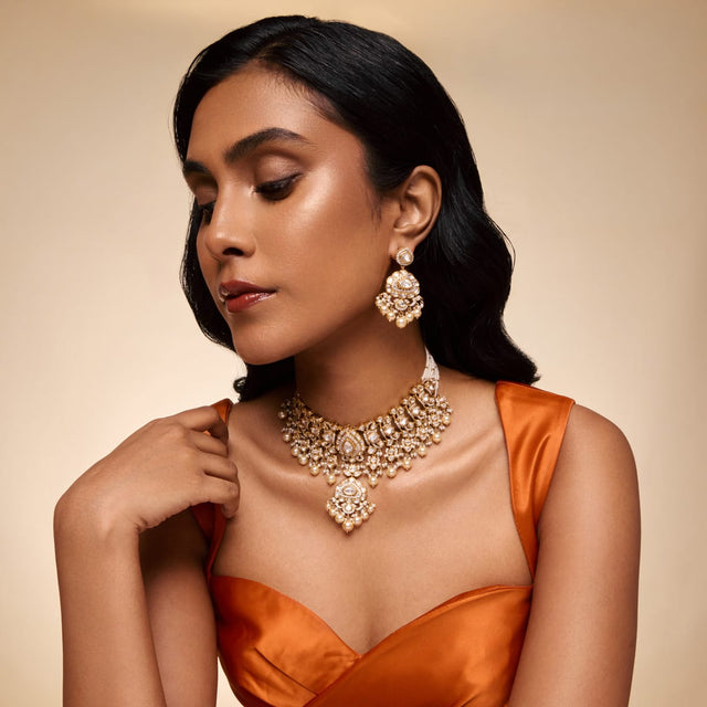 Kundan Necklace Kundan Necklace 201194