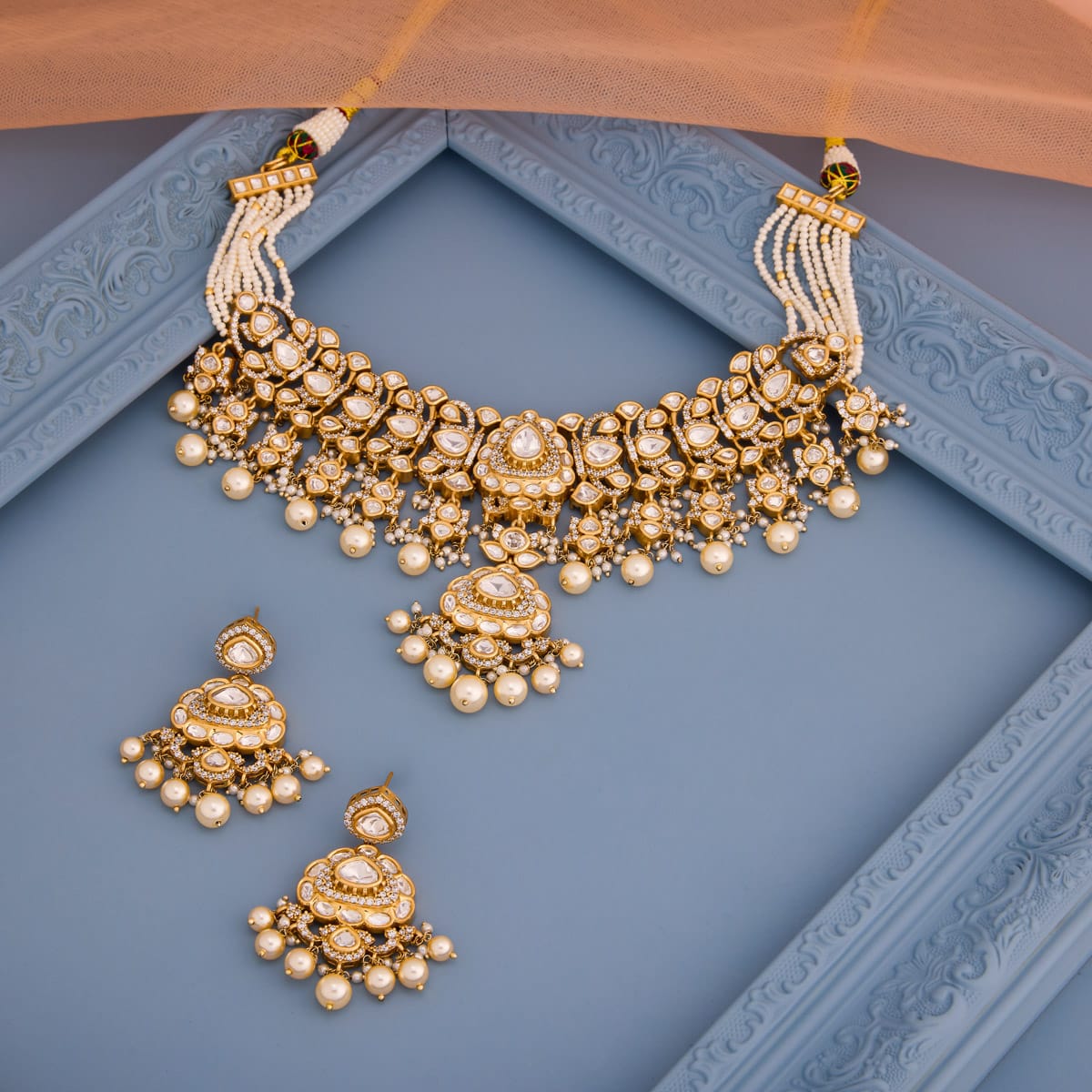 Kundan Necklace Kundan Necklace 201194