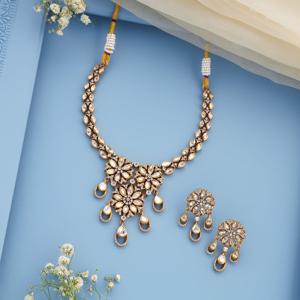 Kundan Necklace Kundan Necklace 201450