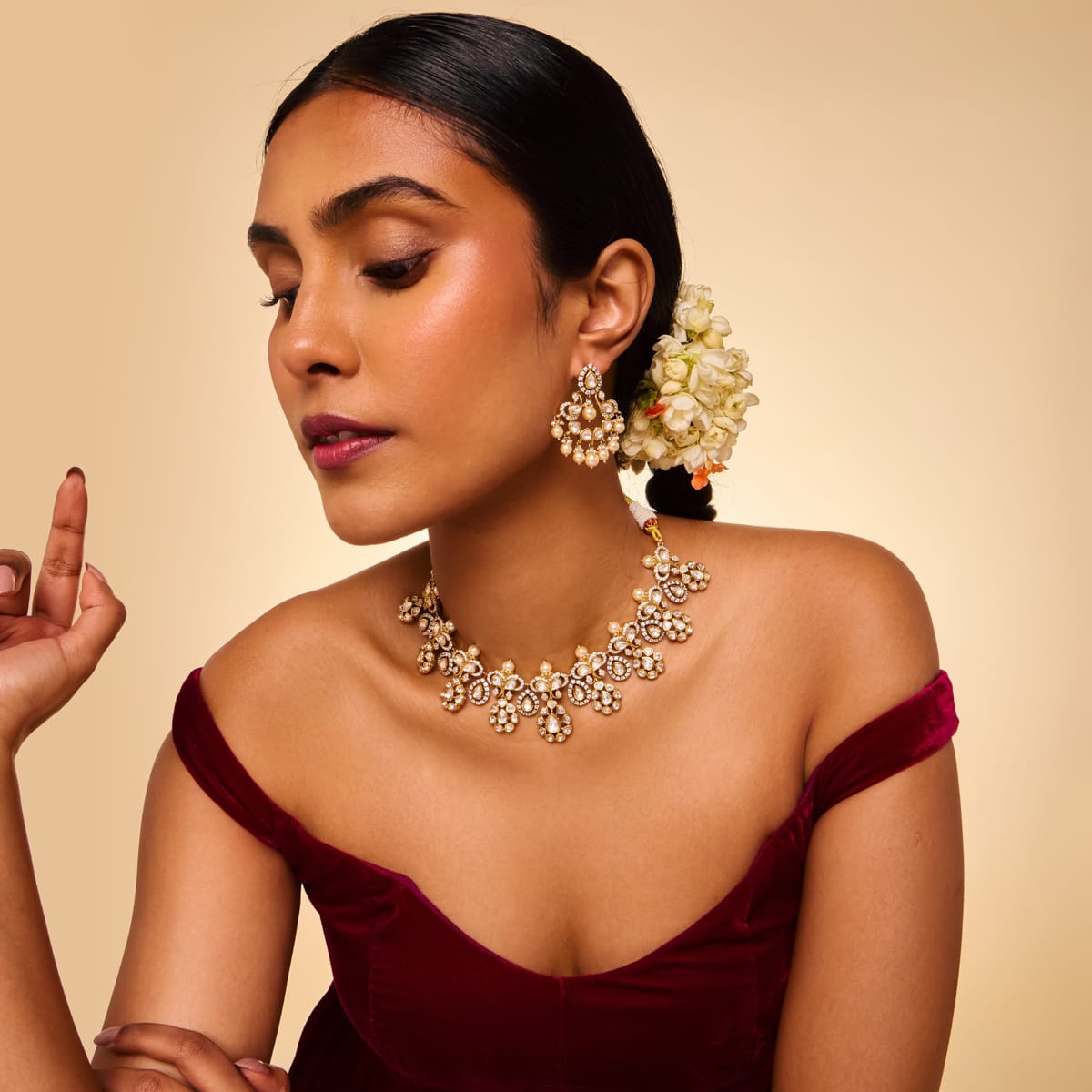 Kundan Necklace Kundan Necklace 201464