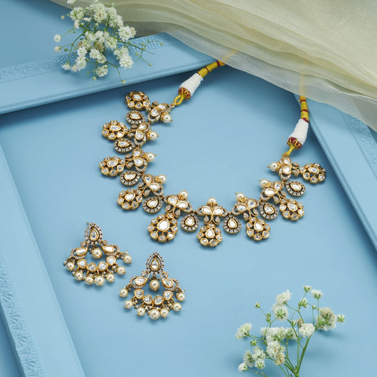 Kundan Necklace Kundan Necklace 201464