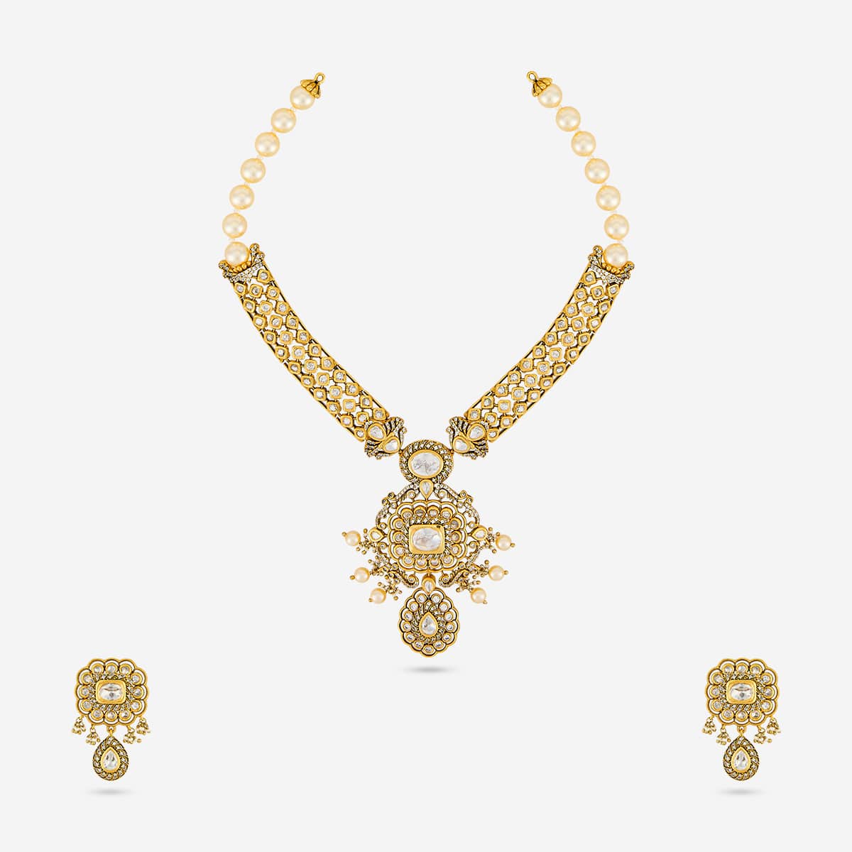 Kundan Necklace Kundan Necklace 202684