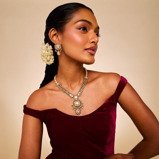 Kundan Necklace Kundan Necklace 202684