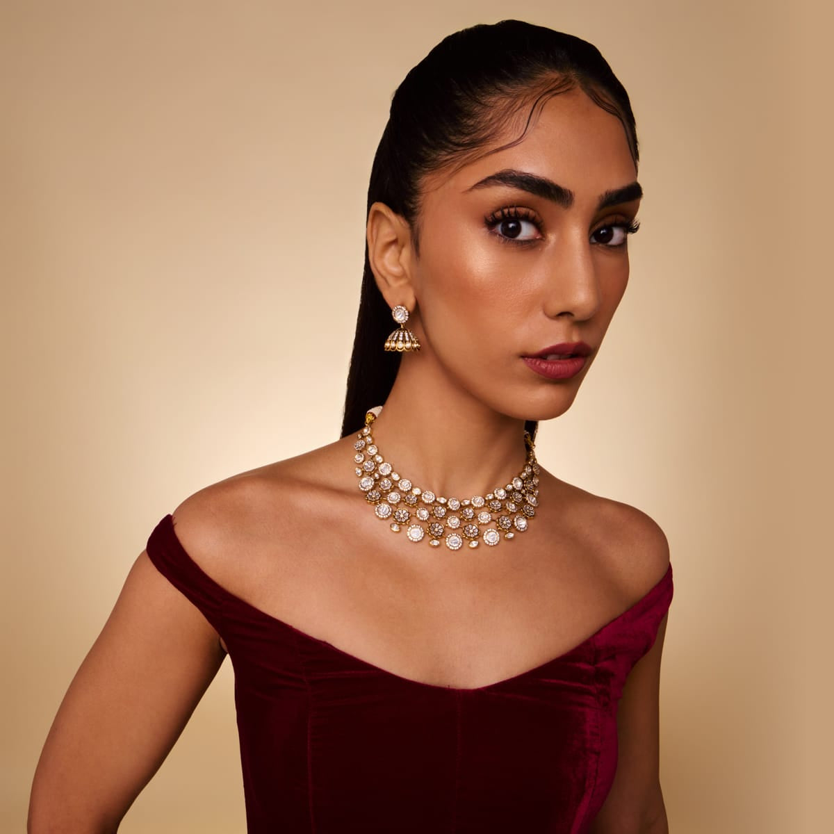 Kundan Necklace Kundan Necklace 202687