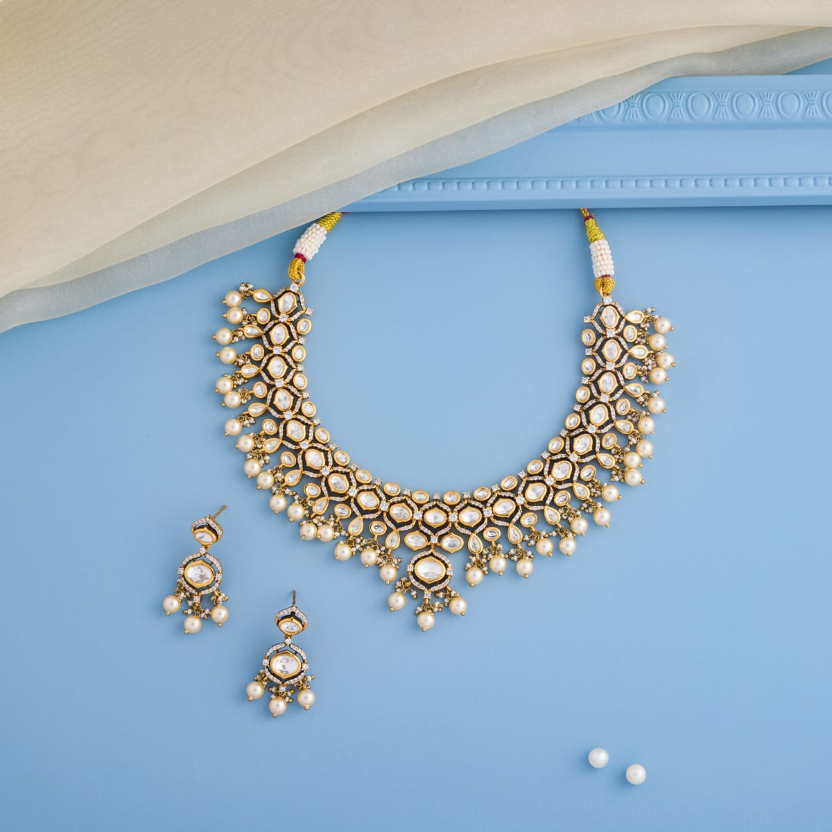 Kundan Necklace Kundan Necklace 202689