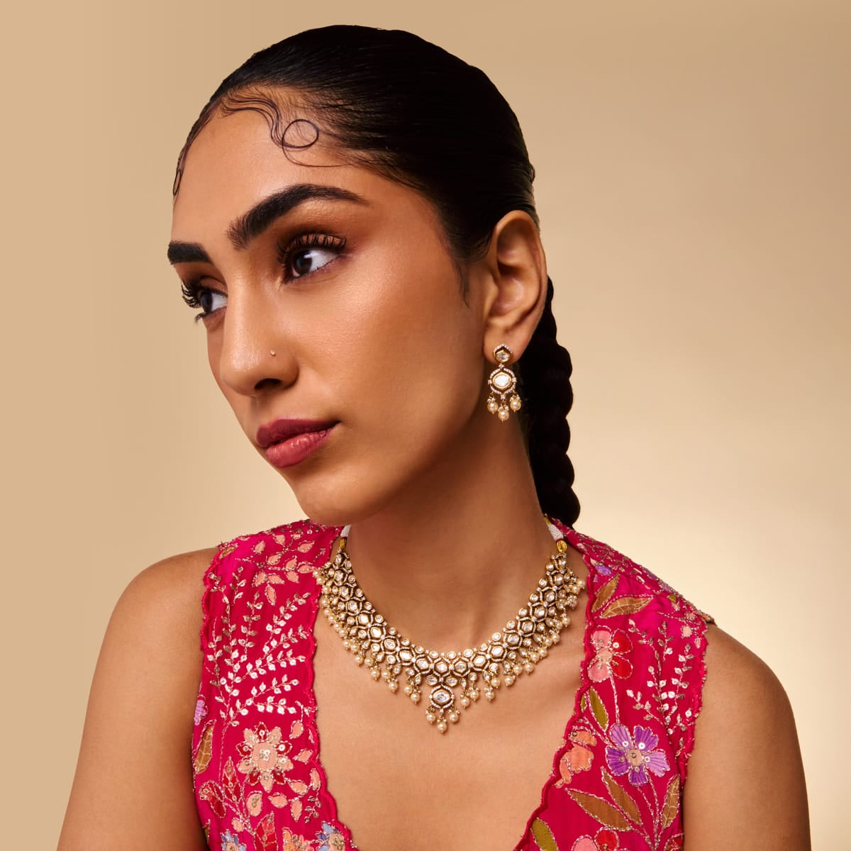 Kundan Necklace Kundan Necklace 202689