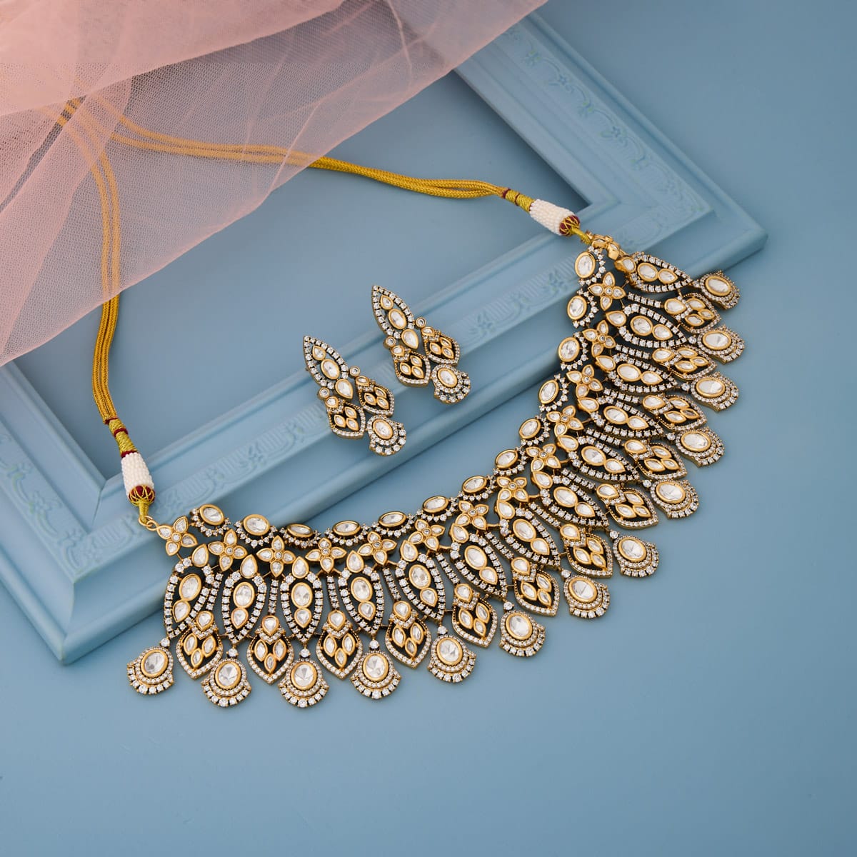 Kundan Necklace Kundan Necklace 202696