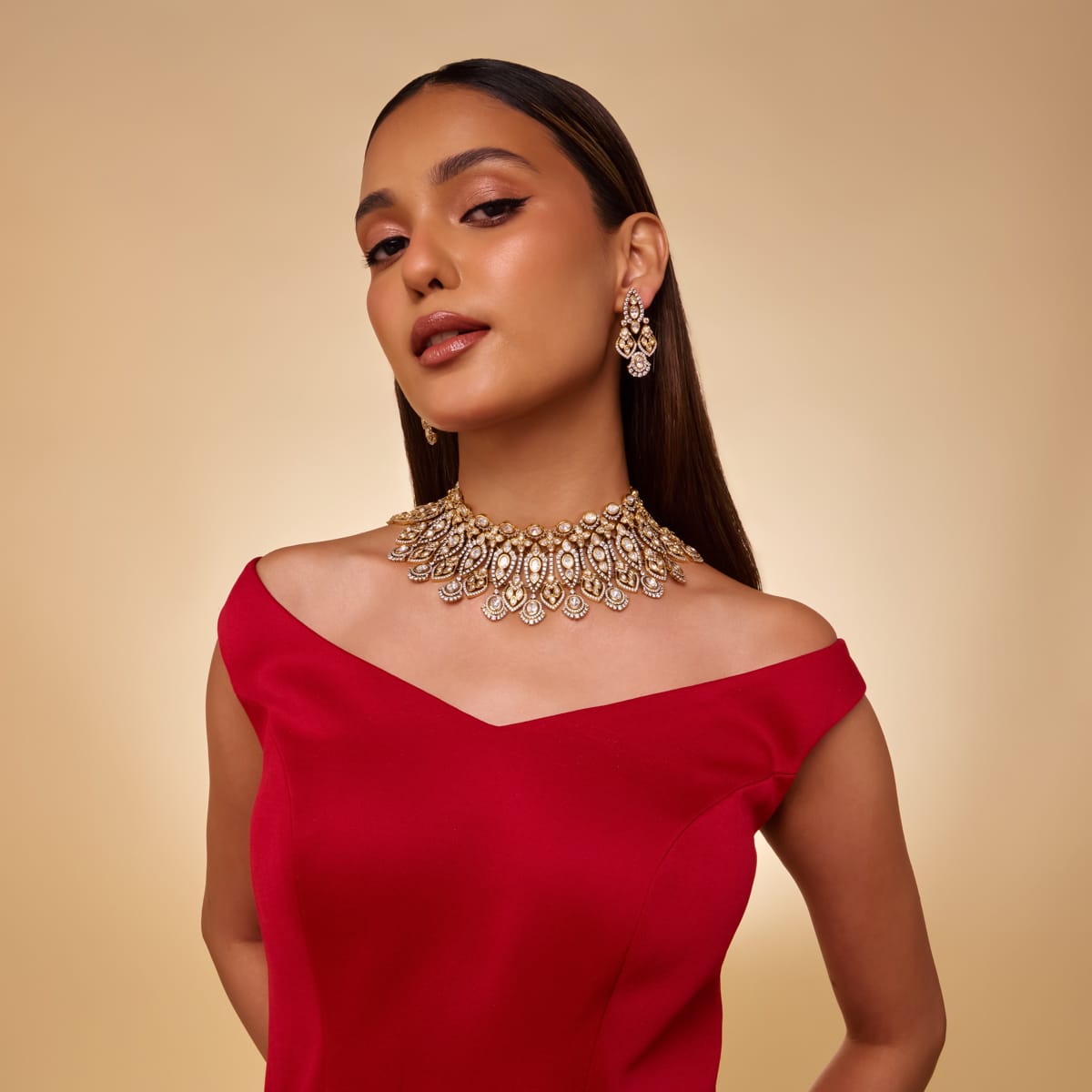 Kundan Necklace Kundan Necklace 202696