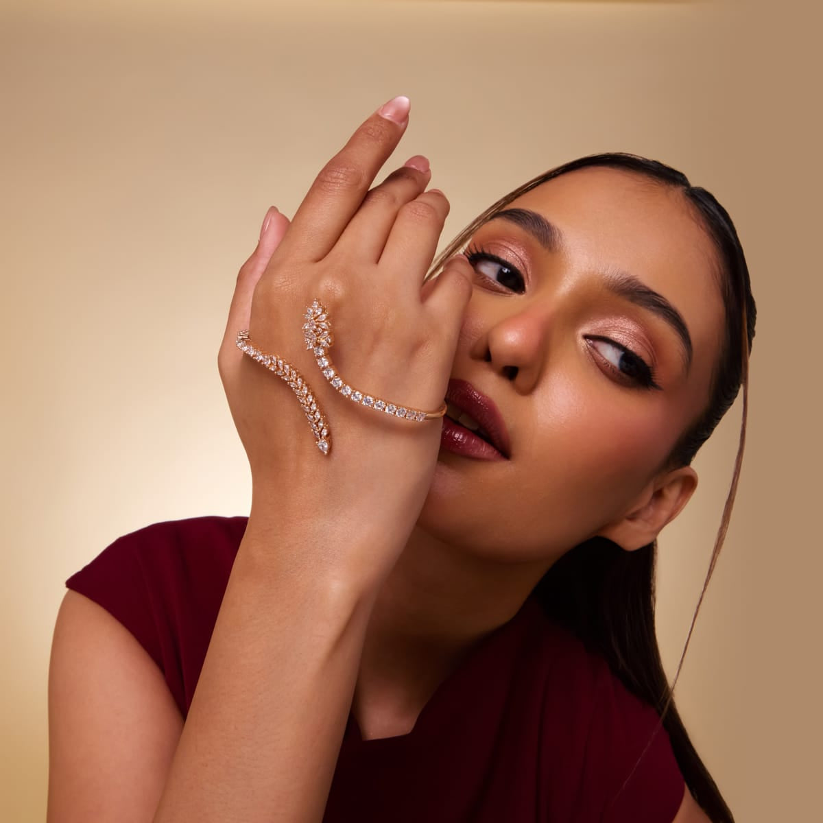 Palm Cuff Cz Palm Cuff Cz 201090