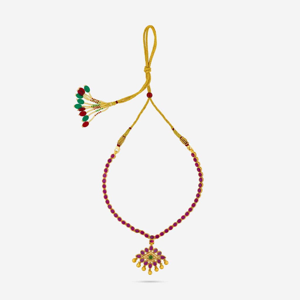 Reversible Temple Necklace Reversible Silver Temple Necklace 173309