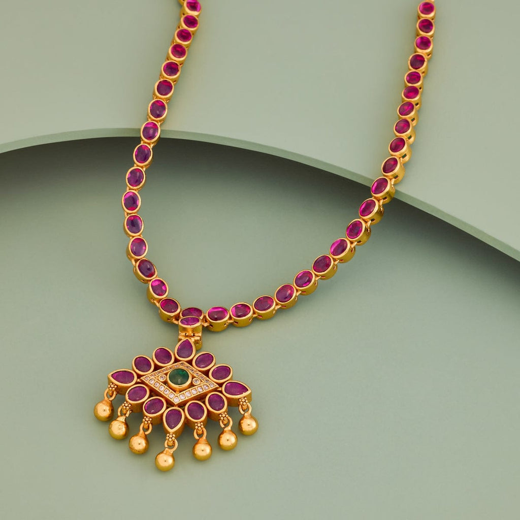 Reversible Temple Necklace Reversible Silver Temple Necklace 173309