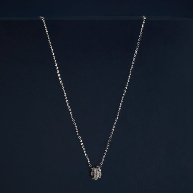 Silver Chain Pendant 92.5 Silver Pendant with Chain  183185