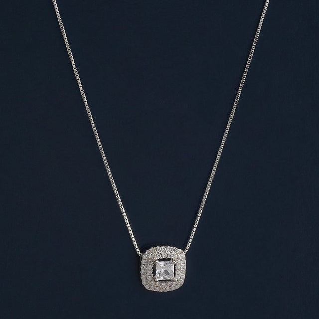 Silver Chain Pendant 92.5 Silver Pendant with Chain  183303