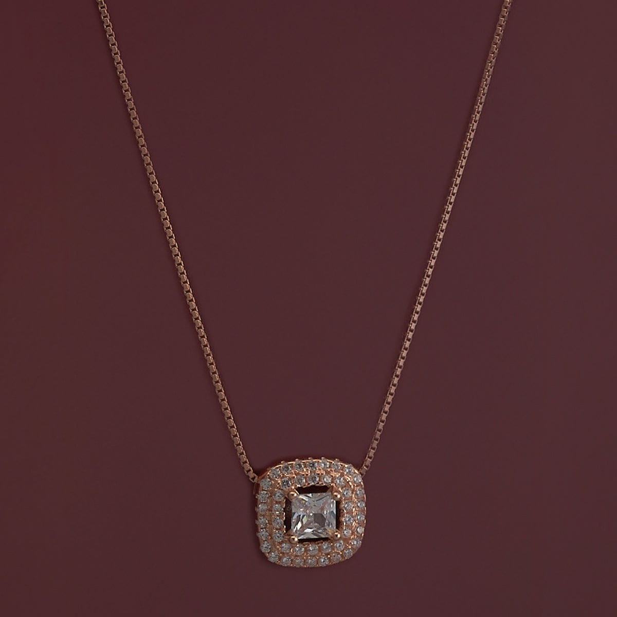 183303 92.5 Silver Pendant with Chain 183303