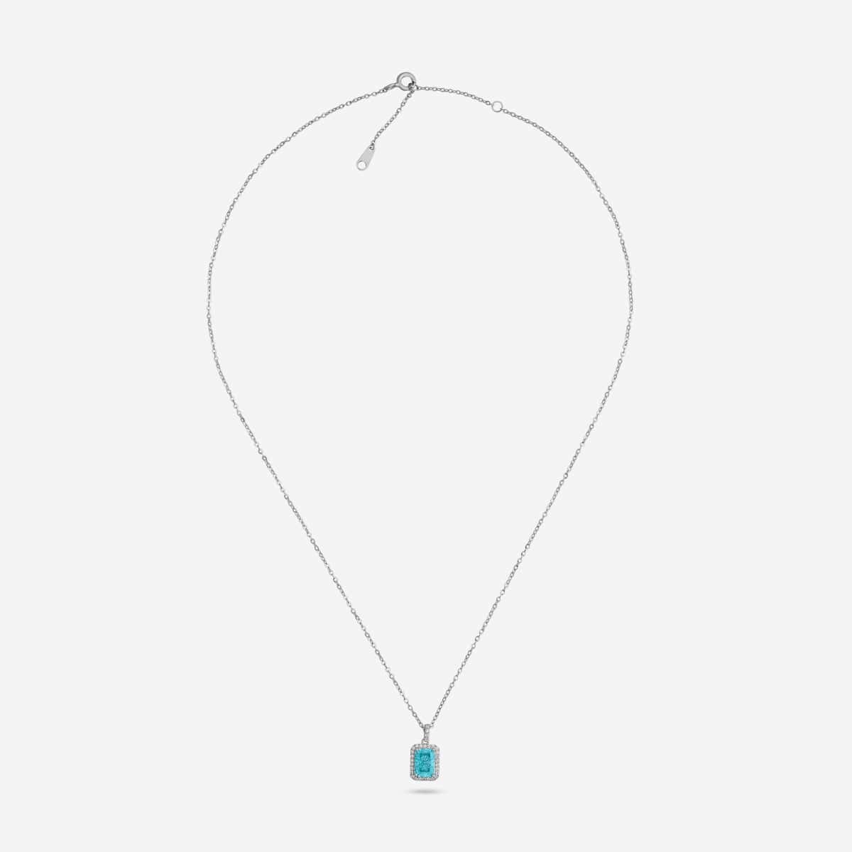 Silver Chain Pendant 92.5 Silver Pendant with Chain 191506