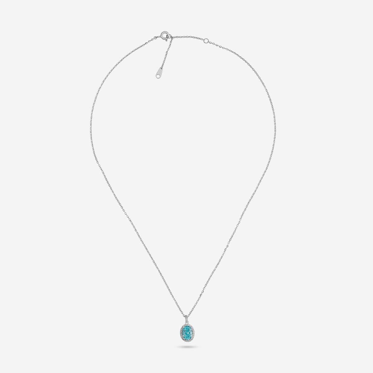 Silver Chain Pendant 92.5 Silver Pendant with Chain 191507