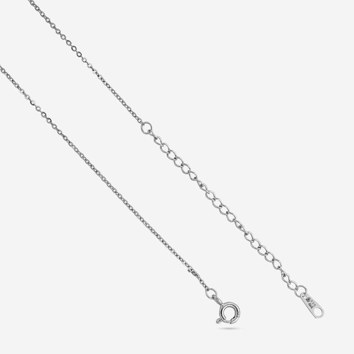 Silver Chain Pendant 92.5 Silver Pendant with Chain 194179