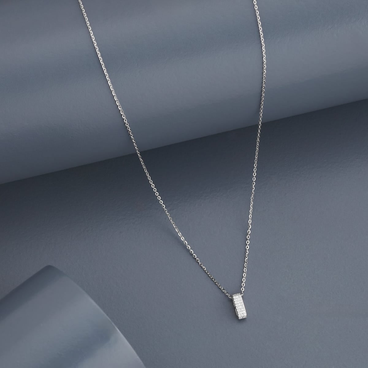 Silver Chain Pendant 92.5 Silver Pendant with Chain 194902