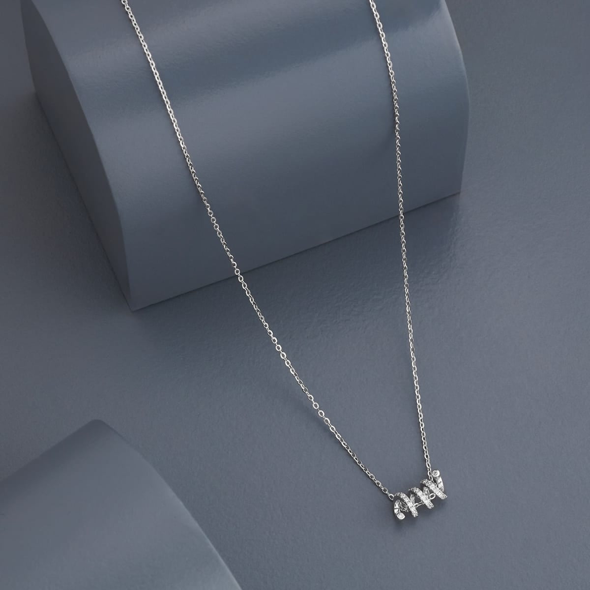 Silver Chain Pendant 92.5 Silver Pendant with Chain 194911