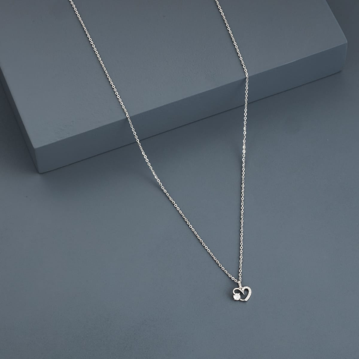 Silver Chain Pendant 92.5 Silver Pendant with Chain 200749