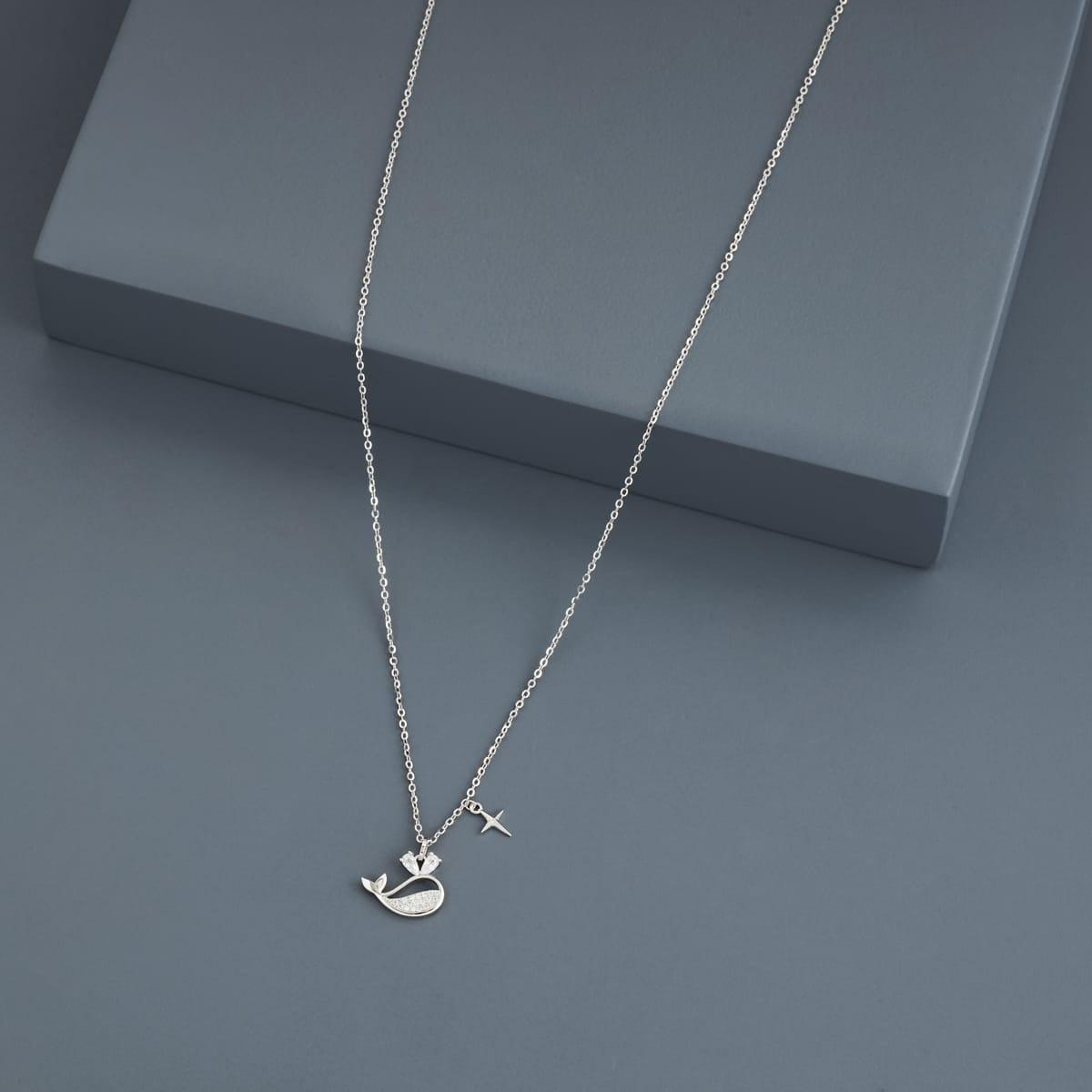 Silver Chain Pendant 92.5 Silver Pendant with Chain 200763