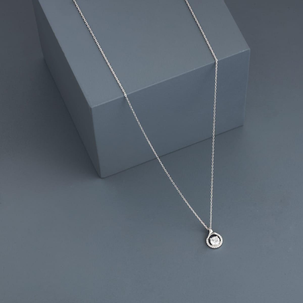 Silver Chain Pendant 92.5 Silver Pendant with Chain 200766