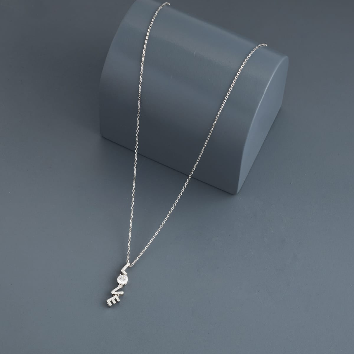 Silver Chain Pendant 92.5 Silver Pendant with Chain 200769