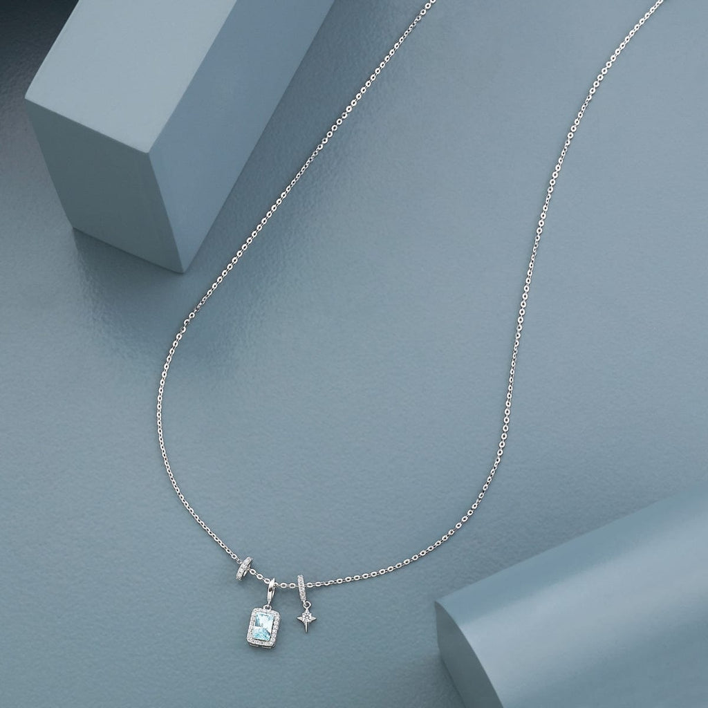 Silver Chain Pendant 92.5 Silver Pendant With Chain 194174