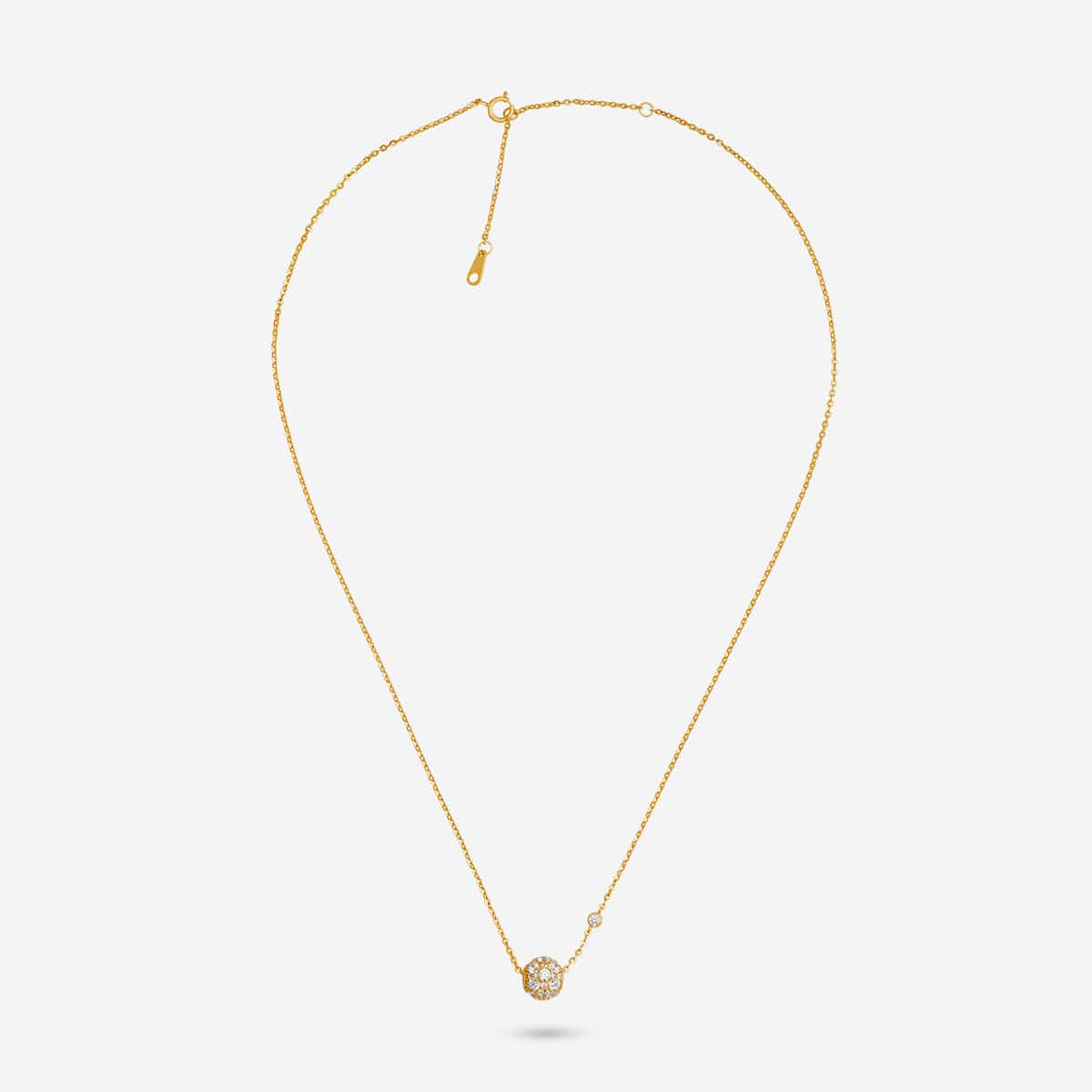 Silver Chain Pendant Earring Set 92.5 Silver Pendant With Chain and Earring Set 191387