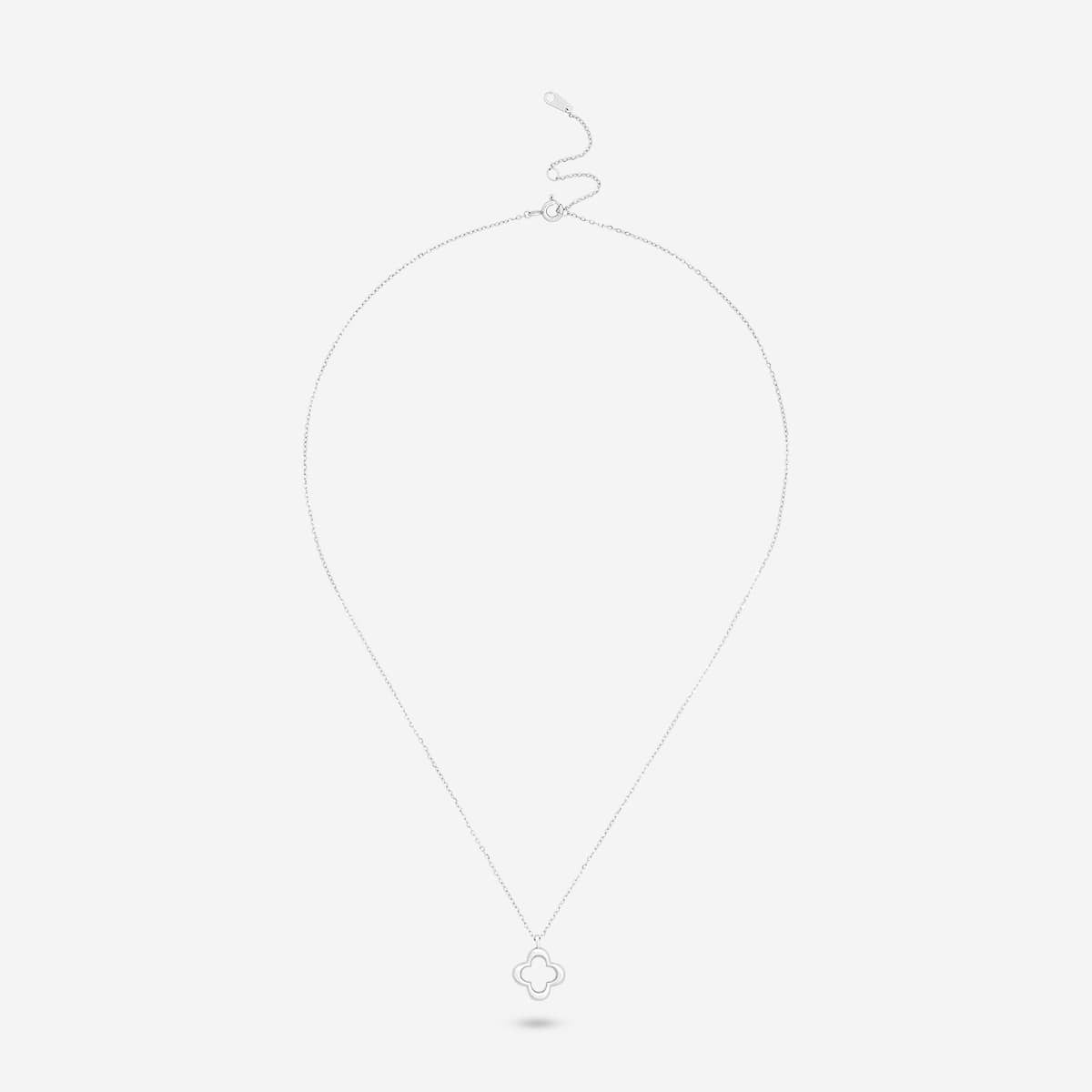 Silver Chain Pendant Earring Set 92.5 Silver Pendant with Chain and Earring Set 200621